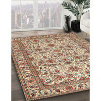 Traditional Sienna Brown Persian Rug, tr419