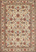 Machine Washable Traditional Sienna Brown Rug, wshtr419