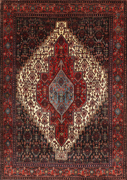 Machine Washable Traditional Sienna Brown Rug, wshtr41