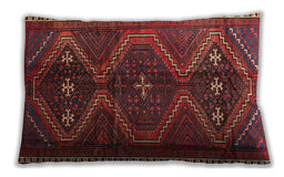 Traditional Classic Rectangular Sienna Brown Lumbar Throw Pillow, 13 inch by 19 inch, lbtr4201
