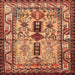 Square Traditional Sand Brown Persian Rug, tr4202