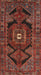 Traditional Saffron Red Persian Rug, tr4204