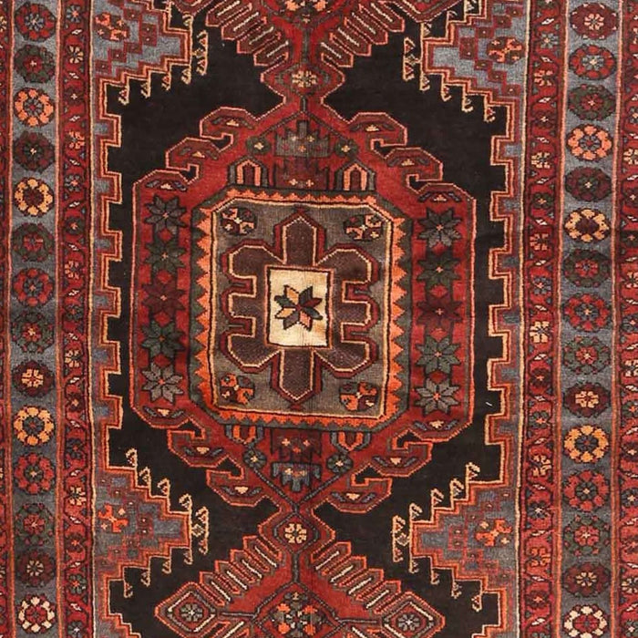 Traditional Saffron Red Persian Rug, tr4204