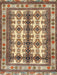 Traditional Saddle Brown Persian Rug, tr4205