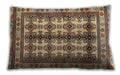 Traditional Classic Rectangular Saddle Brown Lumbar Throw Pillow, 13 inch by 19 inch, lbtr4205