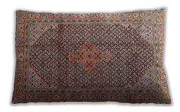 Traditional Classic Rectangular Light Copper Gold Lumbar Throw Pillow, 13 inch by 19 inch, lbtr4207
