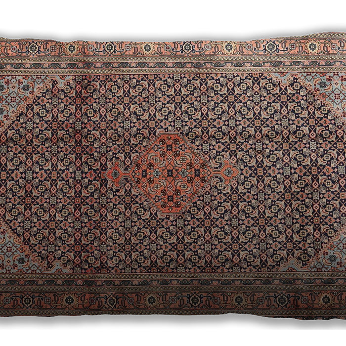 Traditional Classic Rectangular Light Copper Gold Lumbar Throw Pillow, 13 inch by 19 inch, lbtr4207