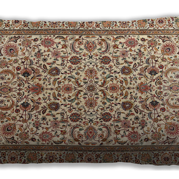 Traditional Classic Rectangular Sienna Brown Lumbar Throw Pillow, 13 inch by 19 inch, lbtr4209