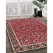 Machine Washable Traditional Light Copper Gold Rug in a Family Room, wshtr4211