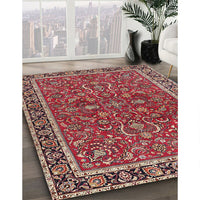 Traditional Light Copper Gold Persian Rug, tr4211