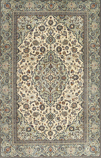 Machine Washable Traditional Brown Rug, wshtr4217