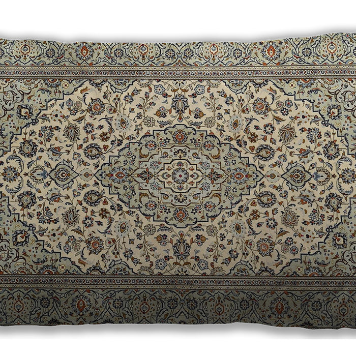 Traditional Classic Rectangular Brown Lumbar Throw Pillow, 13 inch by 19 inch, lbtr4218