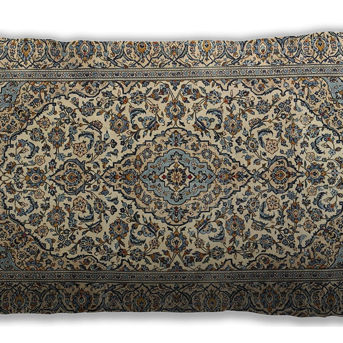 Traditional Classic Rectangular Brown Lumbar Throw Pillow, 13 inch by 19 inch, lbtr4220
