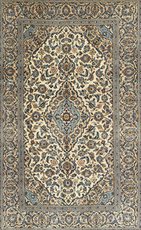 Machine Washable Traditional Brown Rug, wshtr4220