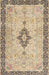 Traditional Brown Medallion Rug, tr4221