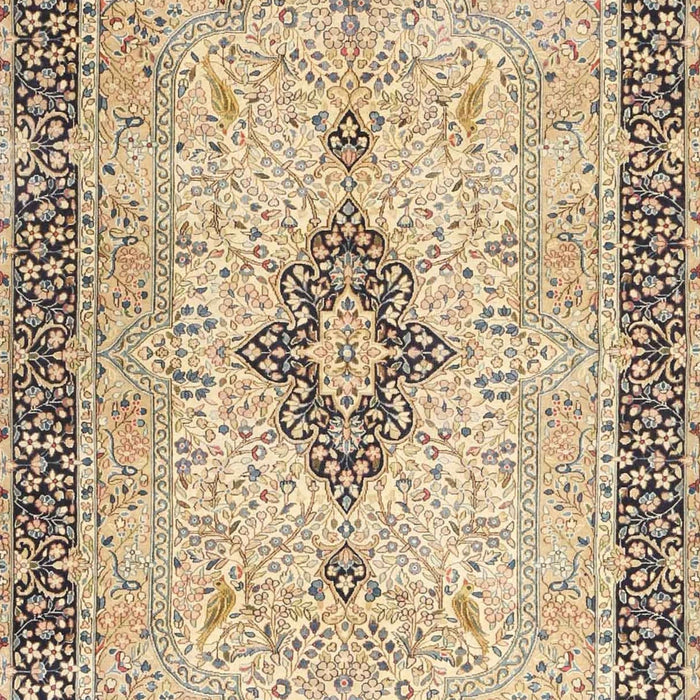 Traditional Brown Medallion Rug, tr4221