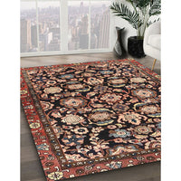 Traditional Light Copper Gold Persian Rug, tr4224