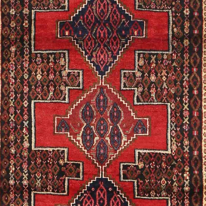 Traditional Sienna Brown Persian Rug, tr4229