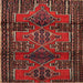 Square Traditional Sienna Brown Persian Rug, tr4229