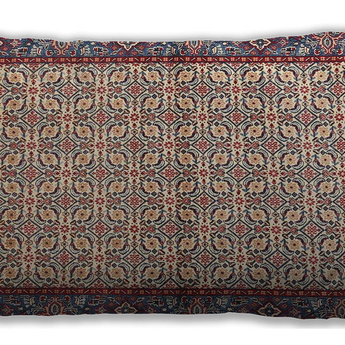 Traditional Classic Rectangular Sepia Brown Lumbar Throw Pillow, 13 inch by 19 inch, lbtr4231