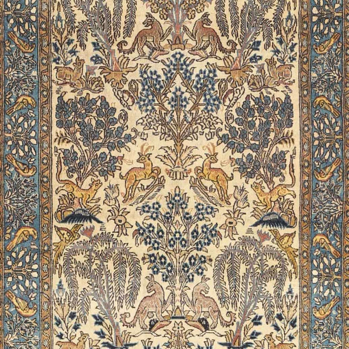 Traditional Brown Animal Rug, tr4232