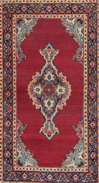 Machine Washable Traditional Dark Almond Brown Rug, wshtr4234