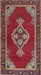 Machine Washable Traditional Dark Almond Brown Rug, wshtr4234