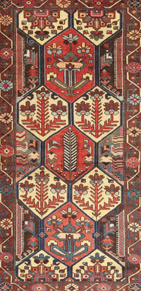 Machine Washable Traditional Tomato Red Rug, wshtr4235