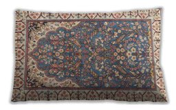 Traditional Classic Rectangular Tan Brown Lumbar Throw Pillow, 13 inch by 19 inch, lbtr4236