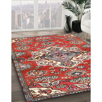 Traditional Camel Brown Persian Rug, tr4237