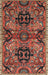 Traditional Saffron Red Persian Rug, tr4239