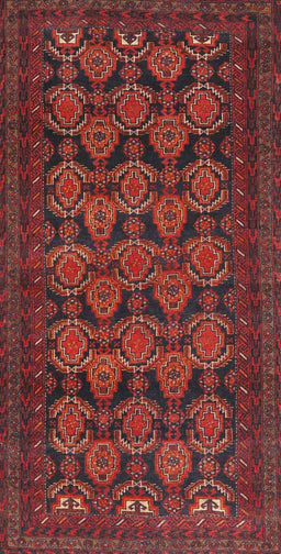 Machine Washable Traditional Chestnut Brown Rug, wshtr4240