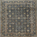 Square Traditional Sand Brown Persian Rug, tr4247