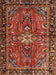 Traditional Rust Pink Persian Rug, tr4248