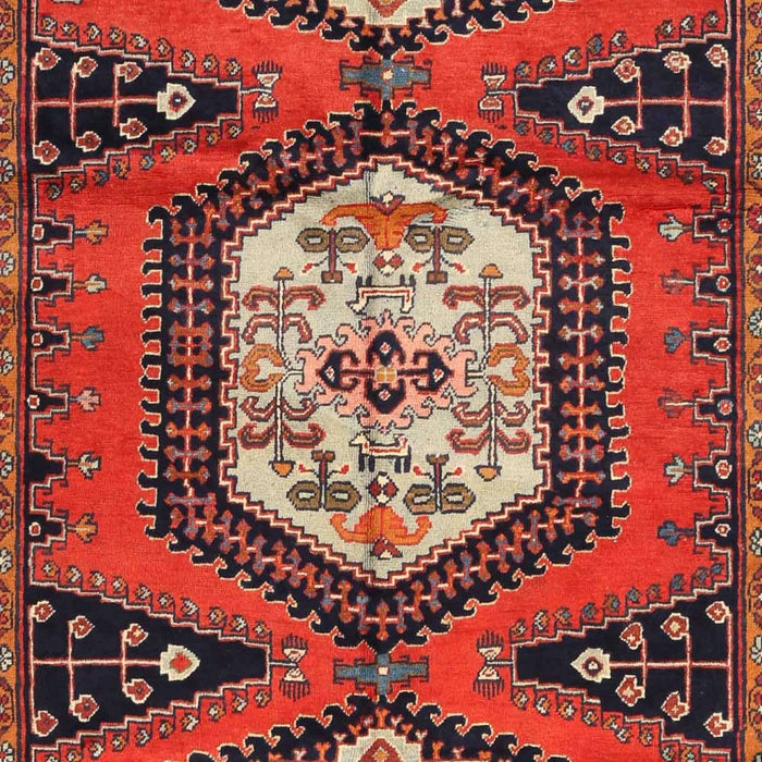 Traditional Rust Pink Persian Rug, tr4249