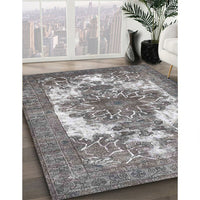 Traditional Dark Gray Persian Rug, tr4255