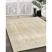 Traditional Vanilla Gold Persian Rug, tr4259