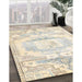 Machine Washable Traditional Tan Brown Rug in a Family Room, wshtr4260