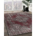 Machine Washable Traditional Dark Brown Rug in a Family Room, wshtr4261