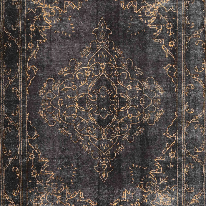 Traditional Charcoal Black Persian Rug, tr4263