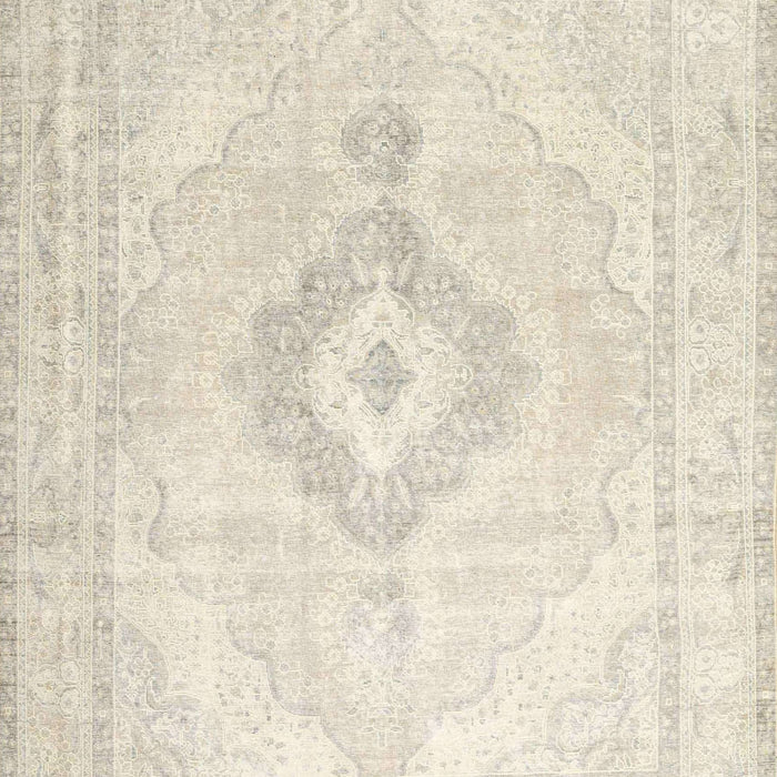 Machine Washable Traditional Tan Brown Rug, wshtr4265