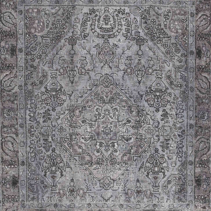Traditional Dark Gray Persian Rug, tr4266