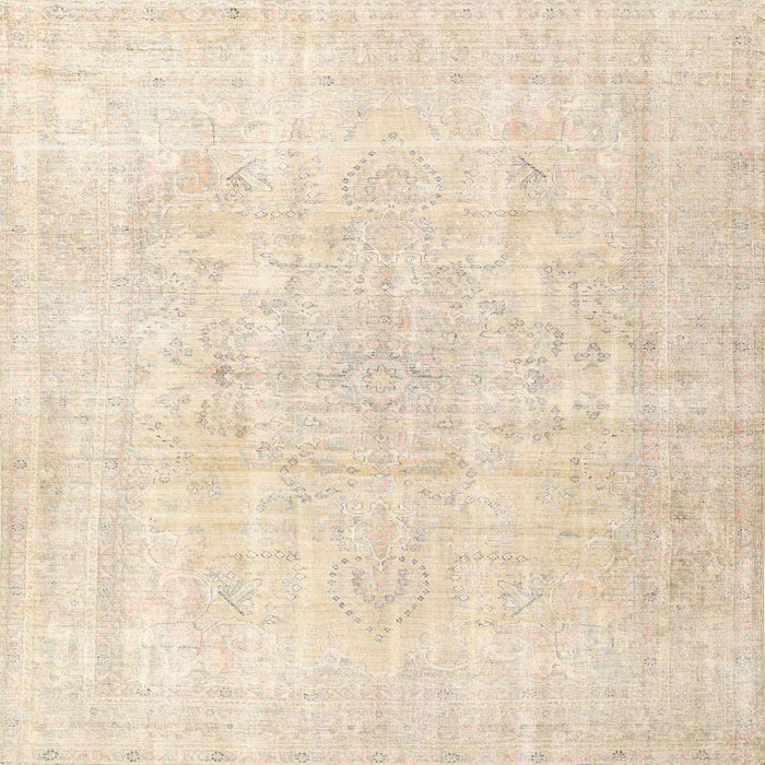 Square Traditional Brown Persian Rug, tr4267