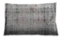 Traditional Classic Rectangular Gunmetal Gray Lumbar Throw Pillow, 13 inch by 19 inch, lbtr4271