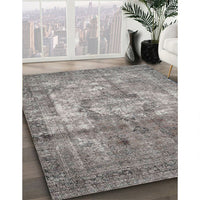 Traditional Dark Gray Persian Rug, tr4272