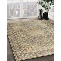 Traditional Dark Almond Brown Persian Rug, tr4273