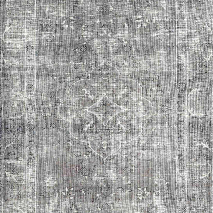 Machine Washable Traditional Grey Gray Rug, wshtr4274