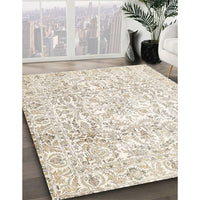 Traditional Tan Brown Persian Rug, tr4276