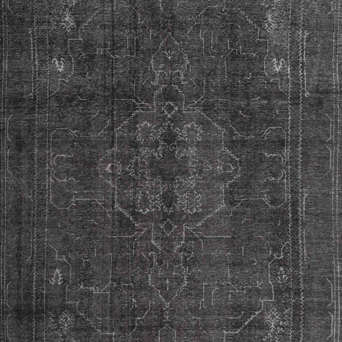 Traditional Carbon Gray Persian Rug, tr4277