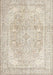 Machine Washable Traditional Light French Beige Brown Rug, wshtr4278